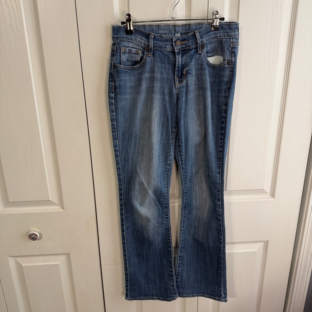 Old Navy blue‎ straight leg jeans size 2 short